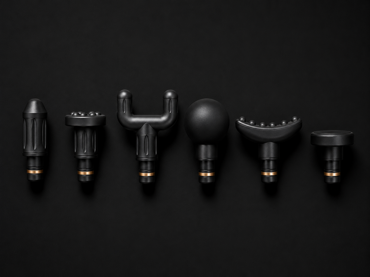 6 massage gun attachments